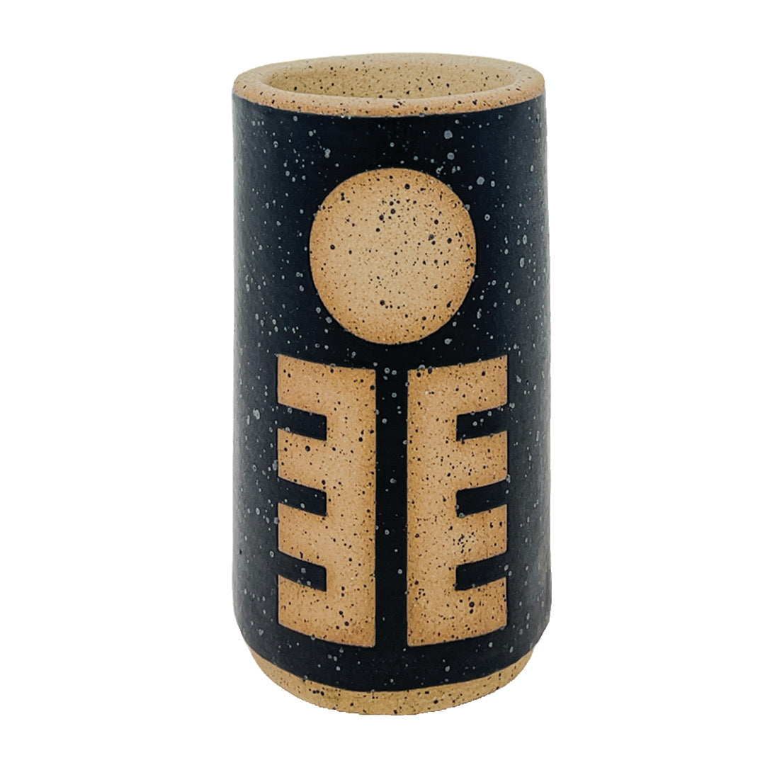 Mini recipiente - Llave BBall - Blanco y negro