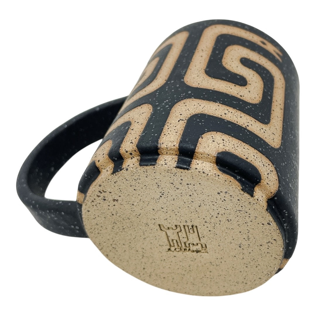 12oz. Mug - Inverse Cleopatra - Matte Black