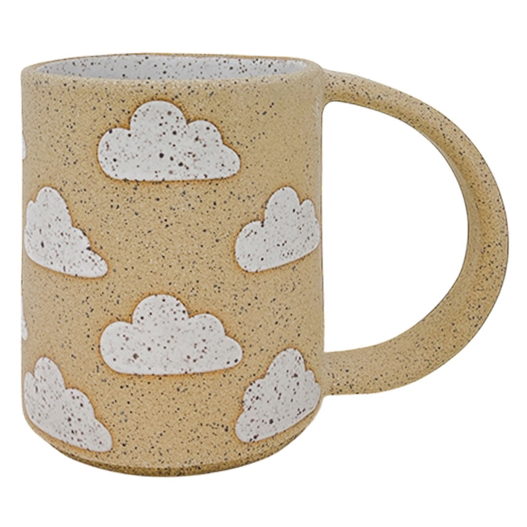 12 onzas. Taza - Líneas Redondeadas - Negro