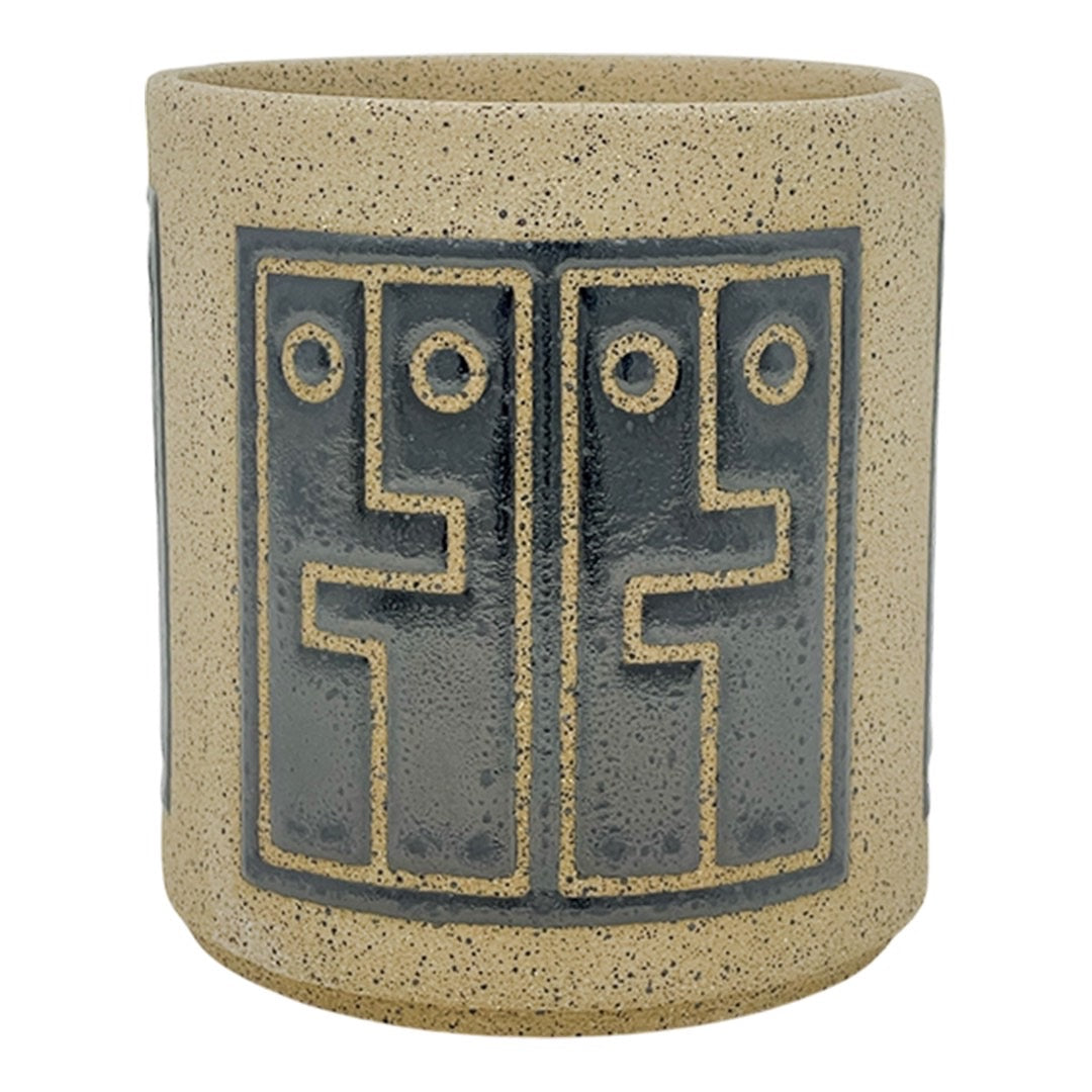 Small Vessel - Hug Face - Pewter