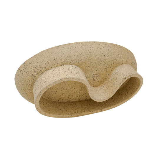 Small Oval Tray - Matte Black