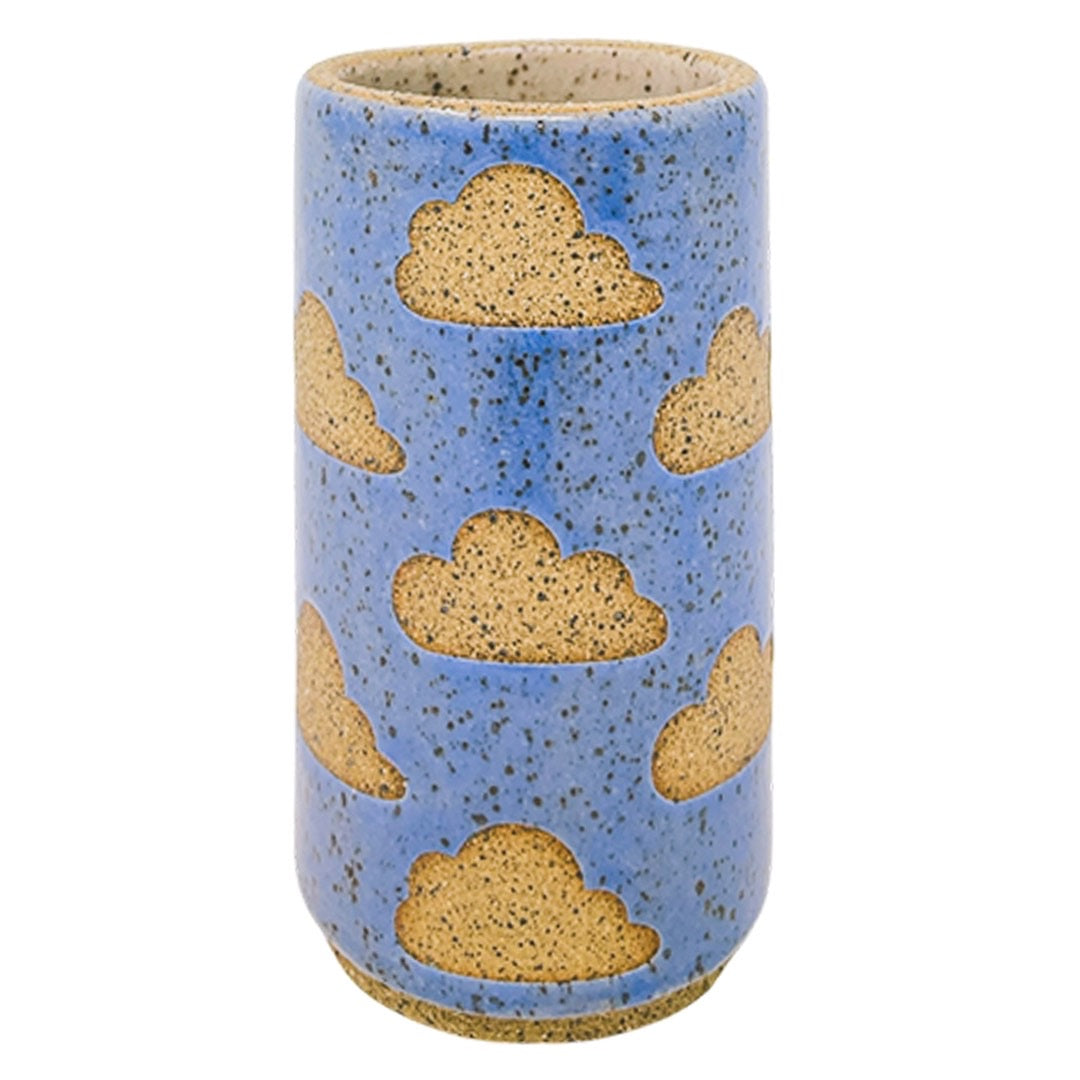 Mini Vessel - Clouds Inverse - Light Blue