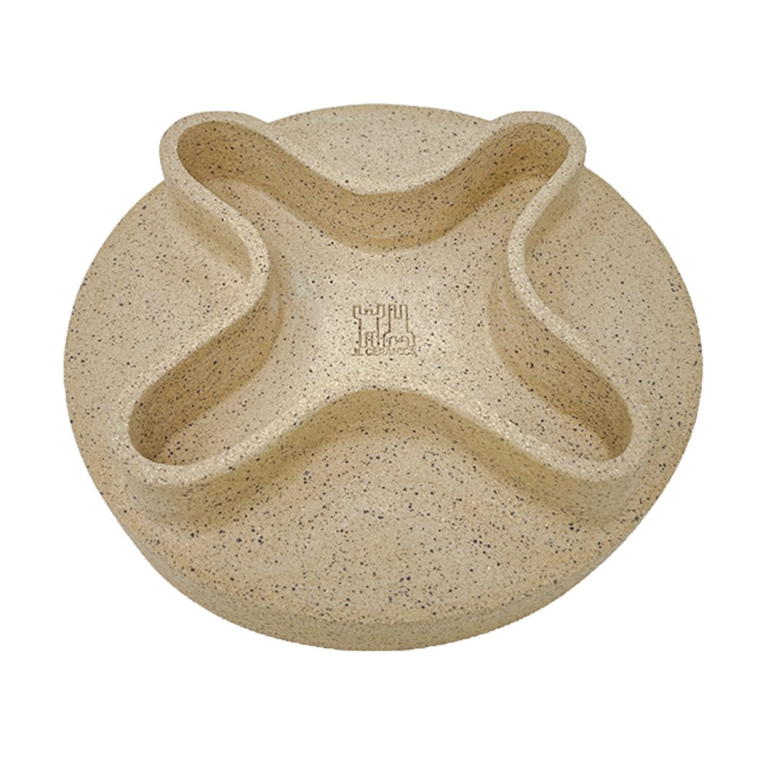 Small Round Tray - Matte White