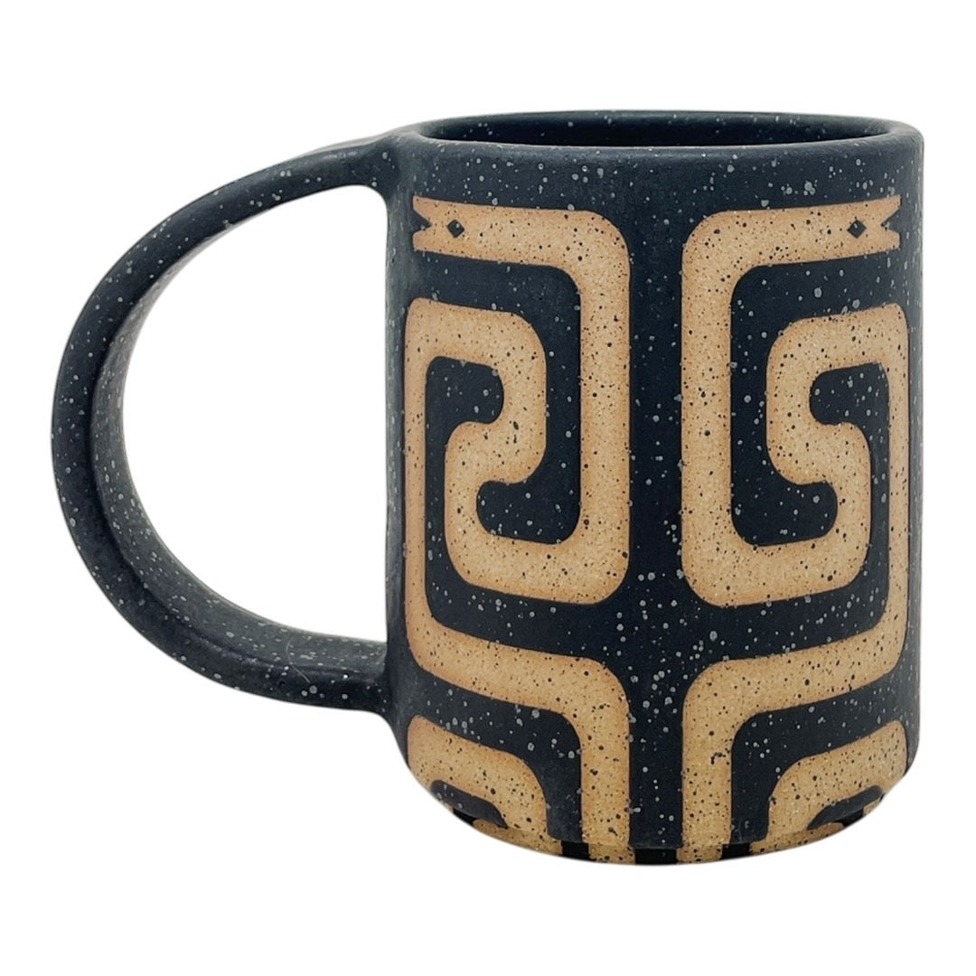 12oz. Mug - Inverse Cleopatra - Matte Black
