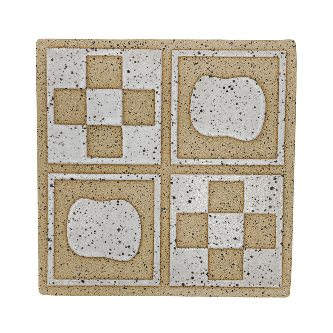 Azulejo de 3.5" - Damas nuevas - Azul