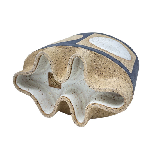 Vasija ovalada pequeña - Negro