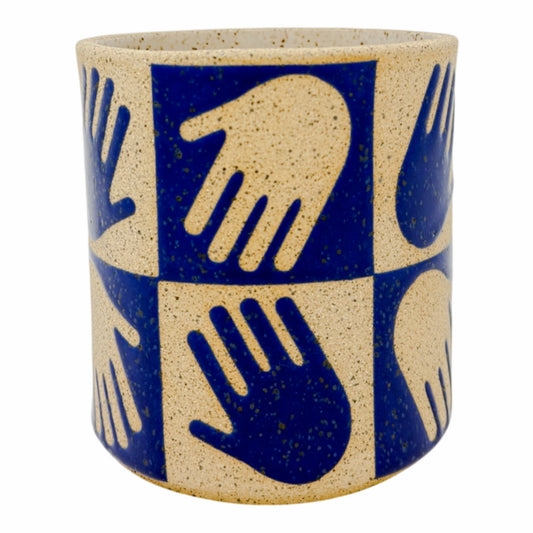 Small Vessel - Hands - Matte Blue