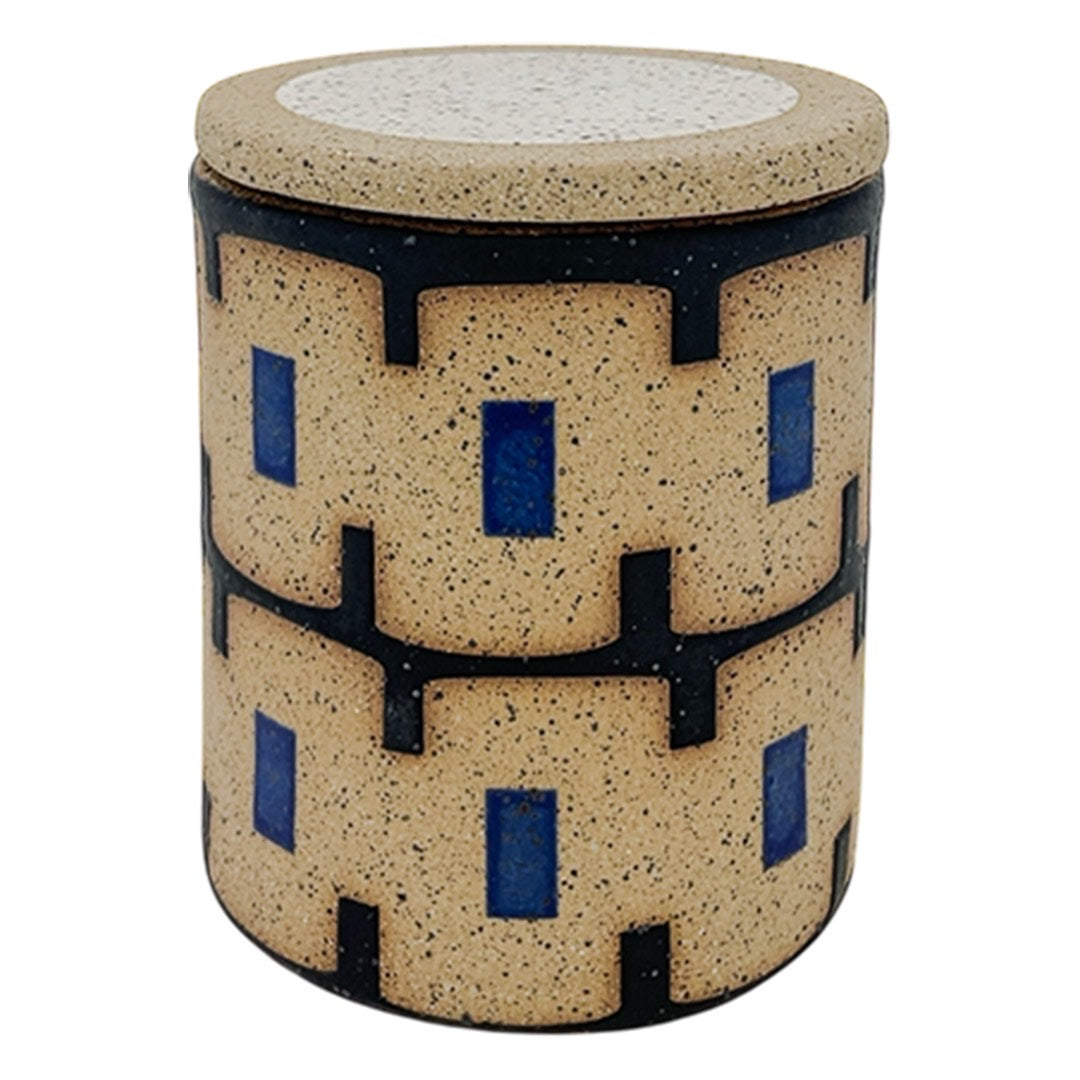 Butter Keeper - Stackline - Matte Black, Blue & White