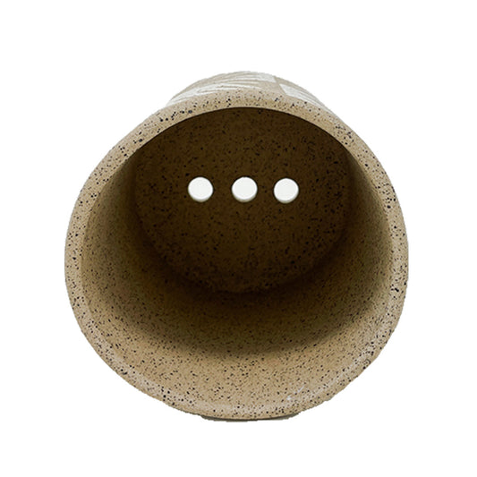 Vasija pequeña - Agujas - Blanco