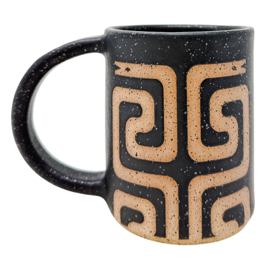 12oz. Mug - Cleopatra Inversed - Matte Black