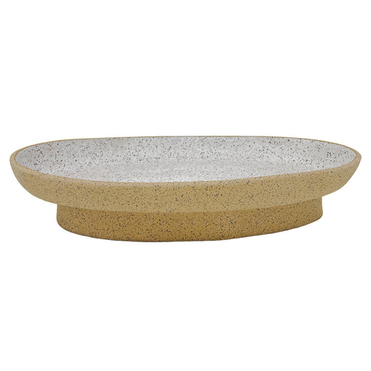 Medium Oval Tray - Matte White