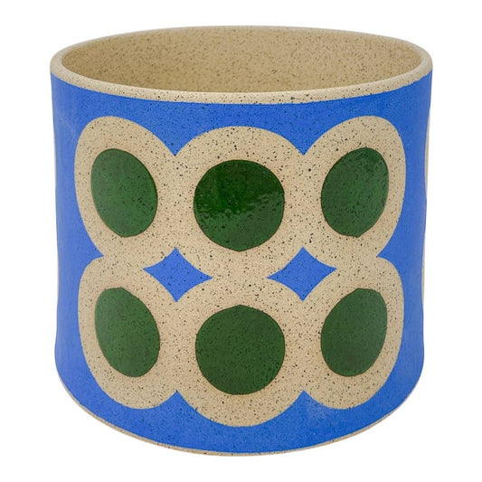 Vasija con patas grandes - Cara de abrazo