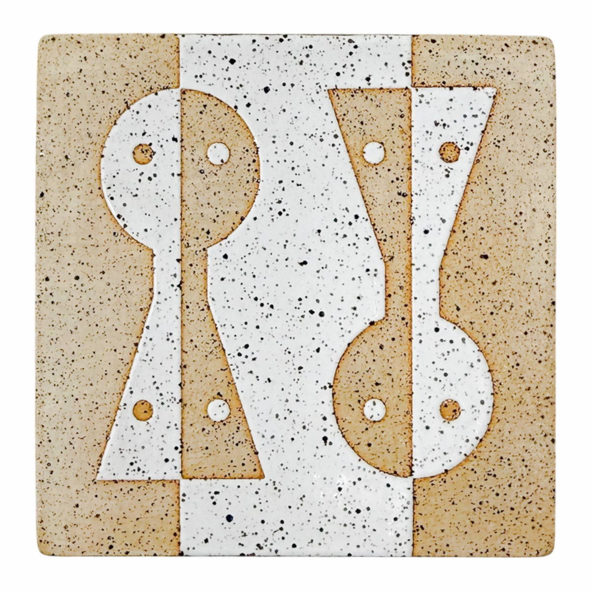 4" Tile - Sculpture Buddy - Matte White