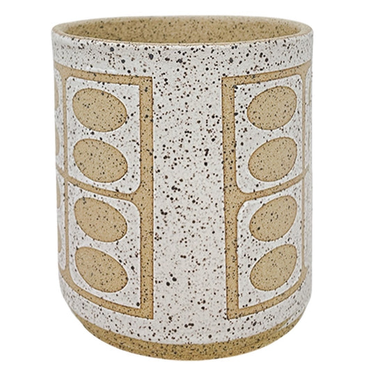 Vasija pequeña - Agujas - Blanco