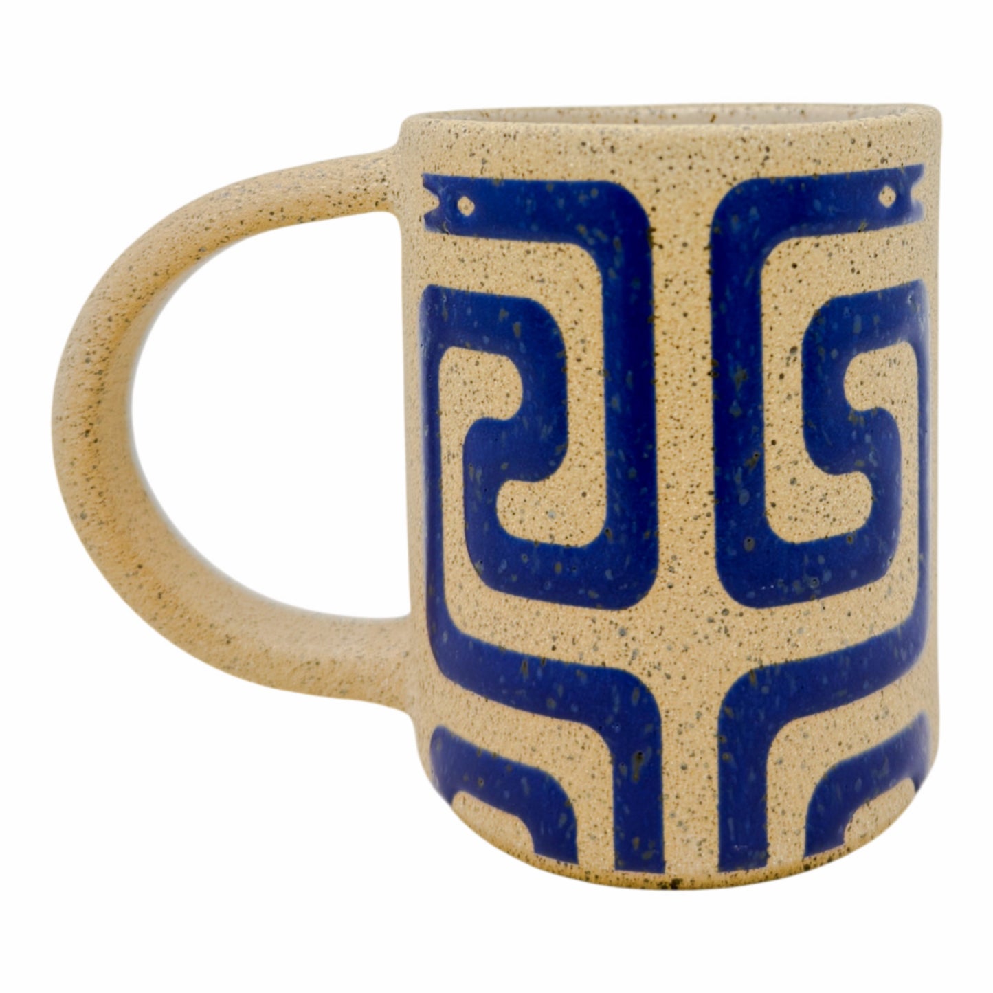 12oz. Mug - Cleopatra - Matte Blue