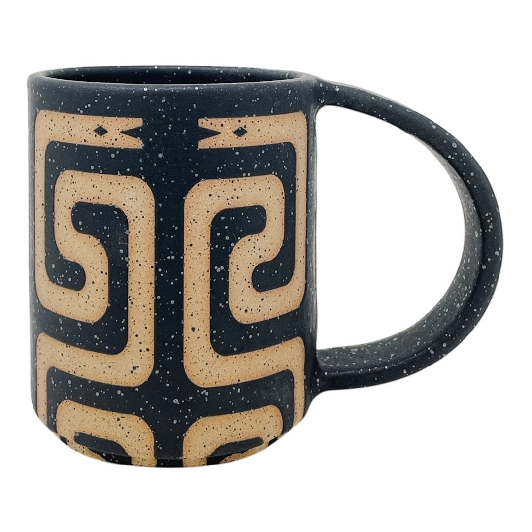 12oz. Mug - Inverse Cleopatra - Matte Black