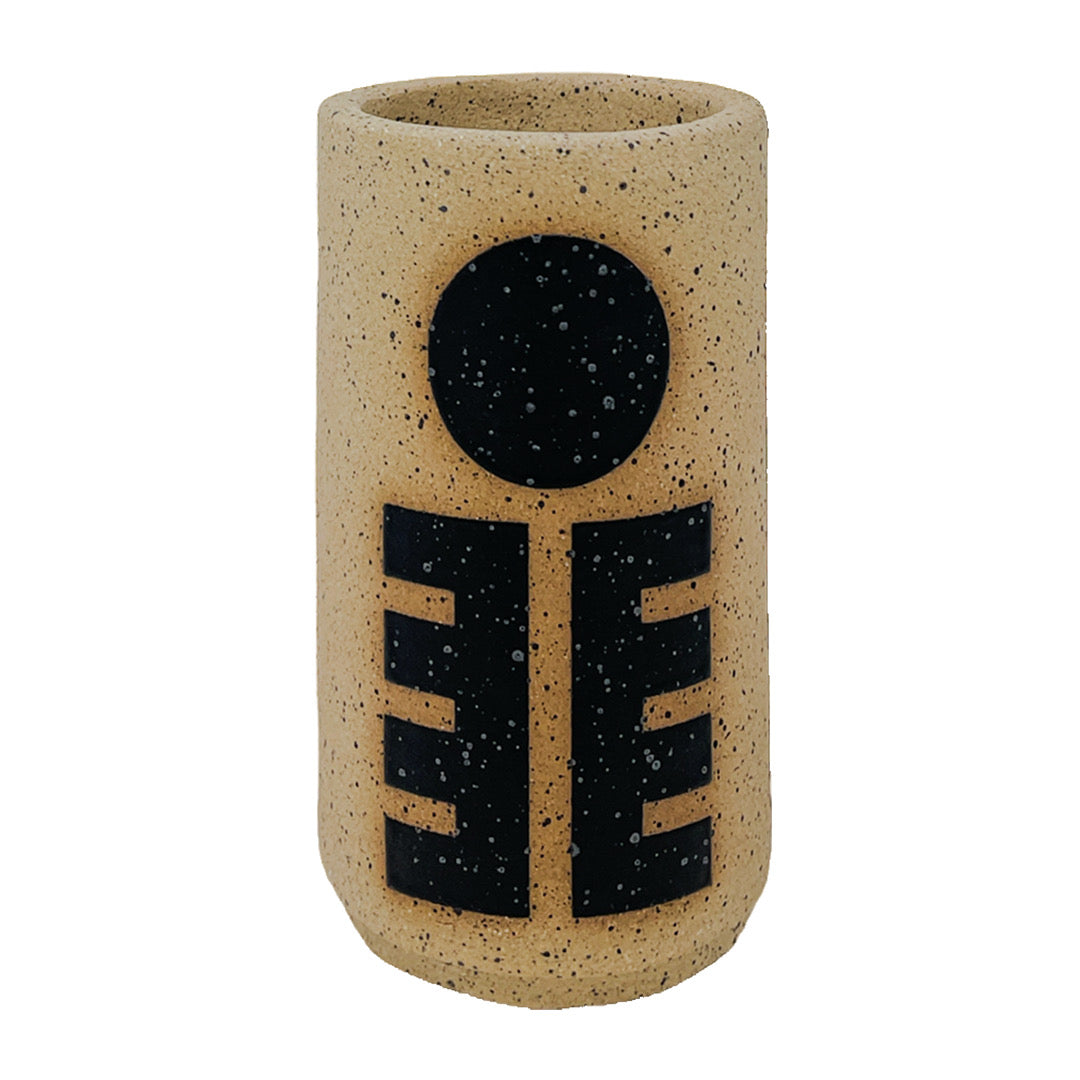 Mini recipiente - Llave BBall - Blanco y negro