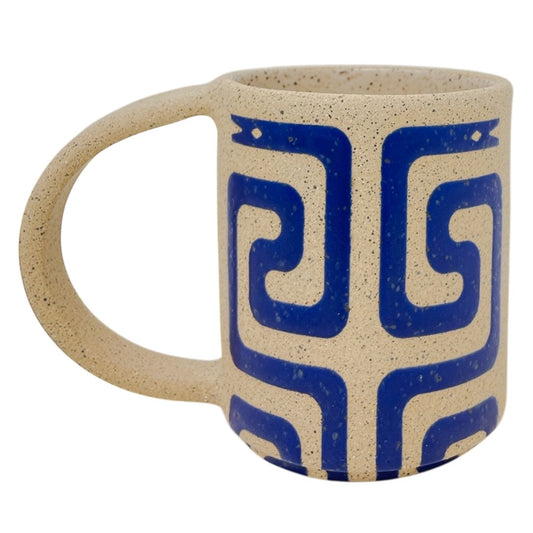 12oz. Mug - Cleopatra - Matte Blue