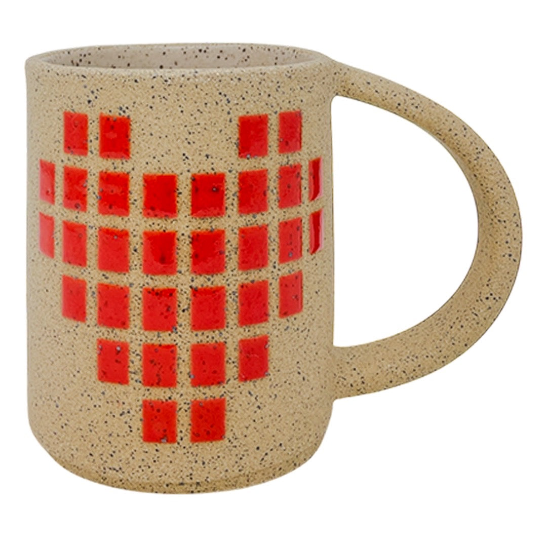 12 onzas. Taza - Líneas Redondeadas - Negro