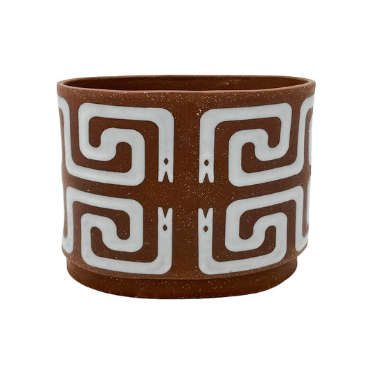 Vasija ovalada pequeña - Negro