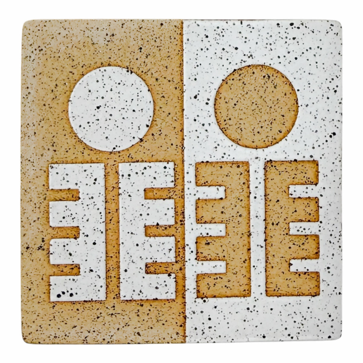 4" Tile - Sun Climber - Matte White
