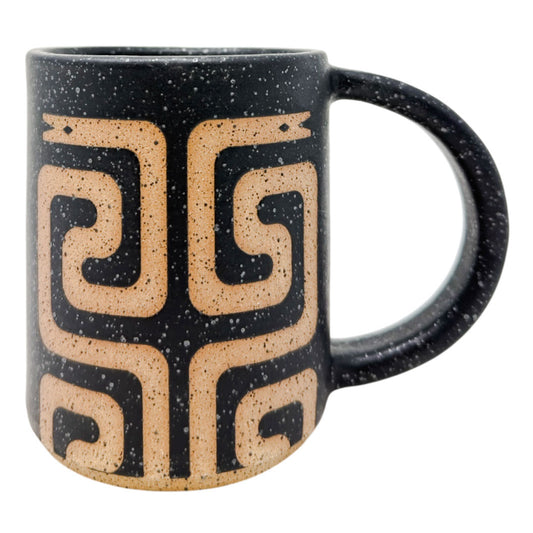 12oz. Mug - Cleopatra Inversed - Matte Black