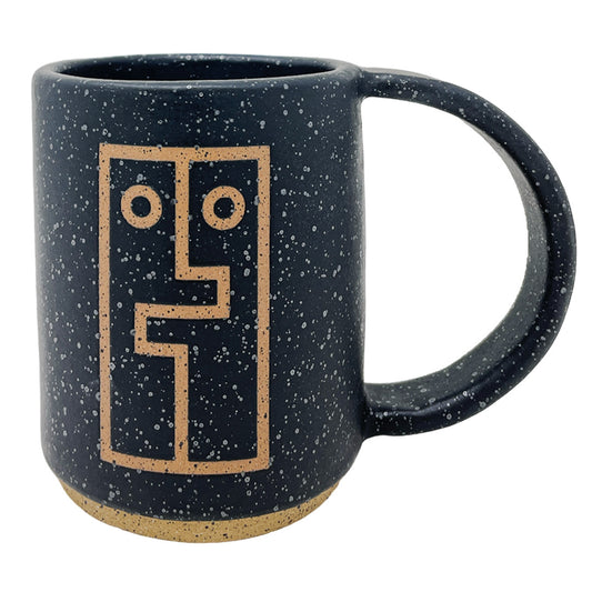 12oz. Mug - Hug Face - Matte Black