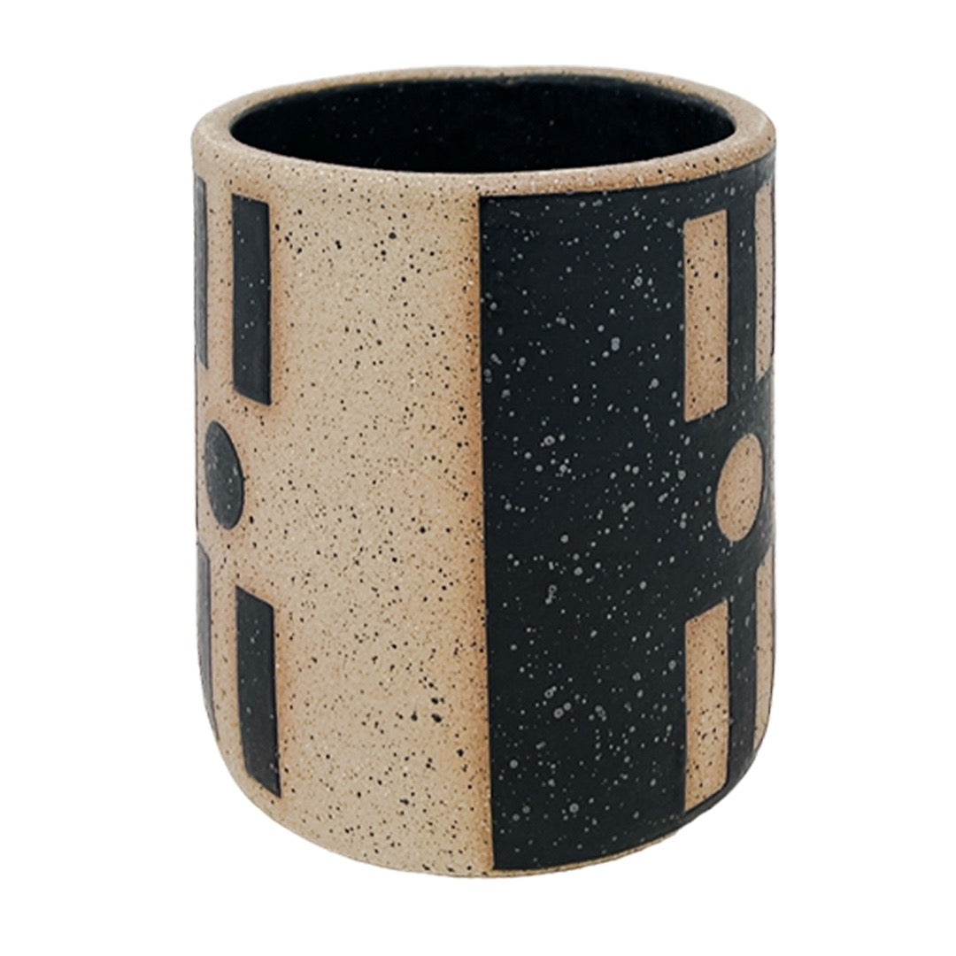 9oz. Tumbler - Tic Tac Toe - Matte Black