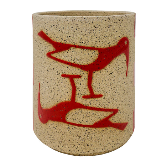 Small Vessel - Birds - Gloss Red