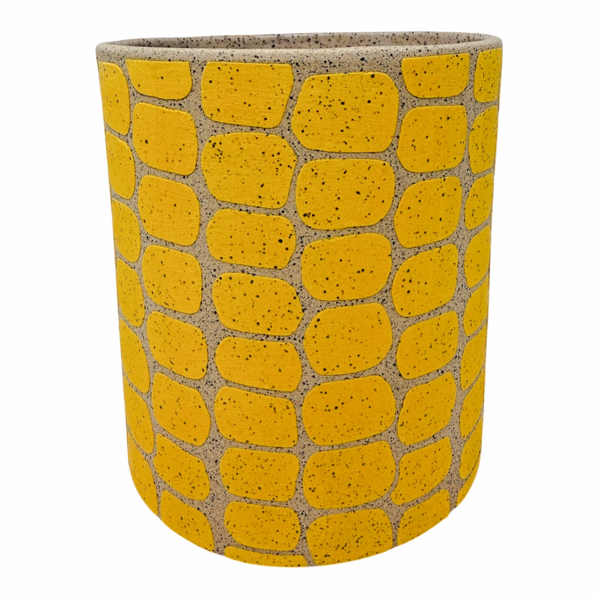 Medium Vessel - Corn - Matte Yellow