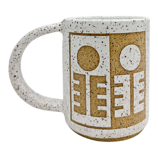 12oz. Mug - Sun Climber Inversed - Matte White