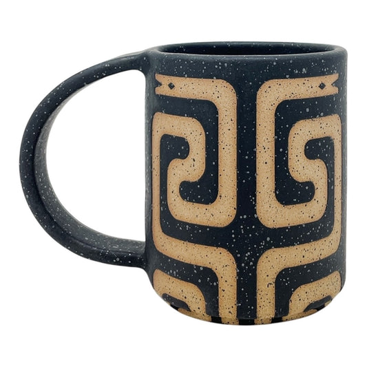 12oz. Mug - Inverse Cleopatra - Matte Black