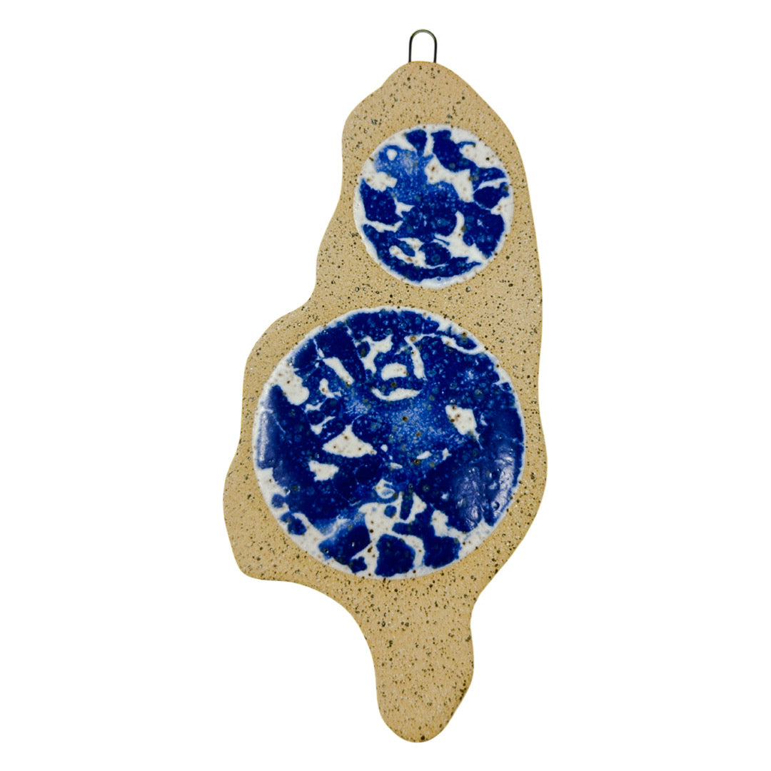 Amigo de escultura colgante - Negro y rojo