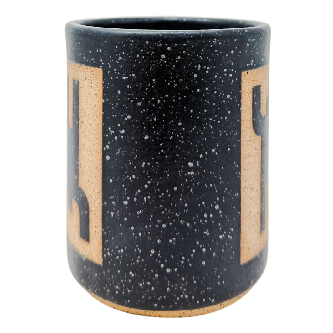 12oz. Mug - Humans Squared Inversed - Matte Black