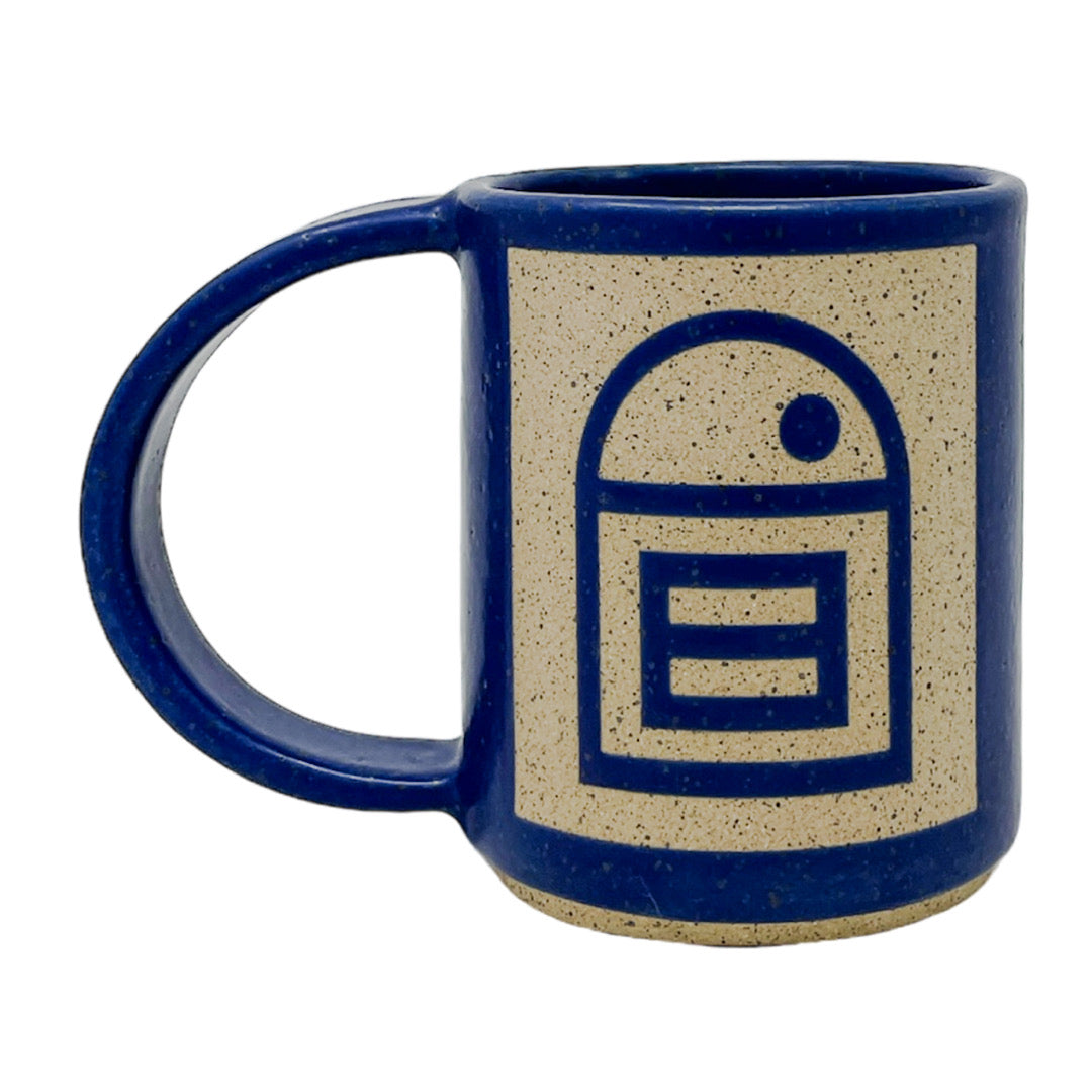 12oz. Mug - House Of Equality - Matte Blue