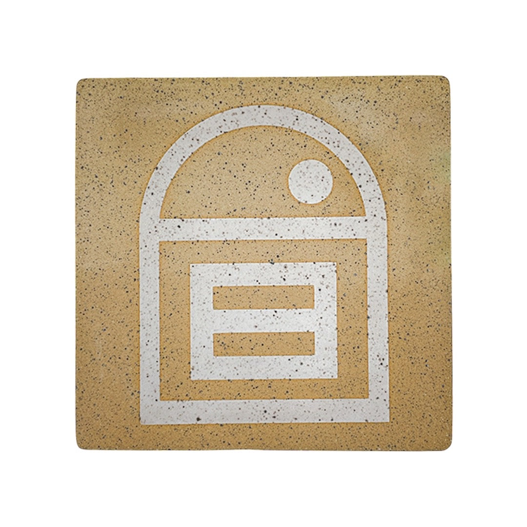 4" Tile - House Of Equality - Matte White