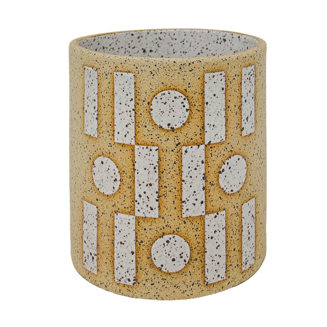 9oz. Tumbler - Tic Tac Toe - Matte White