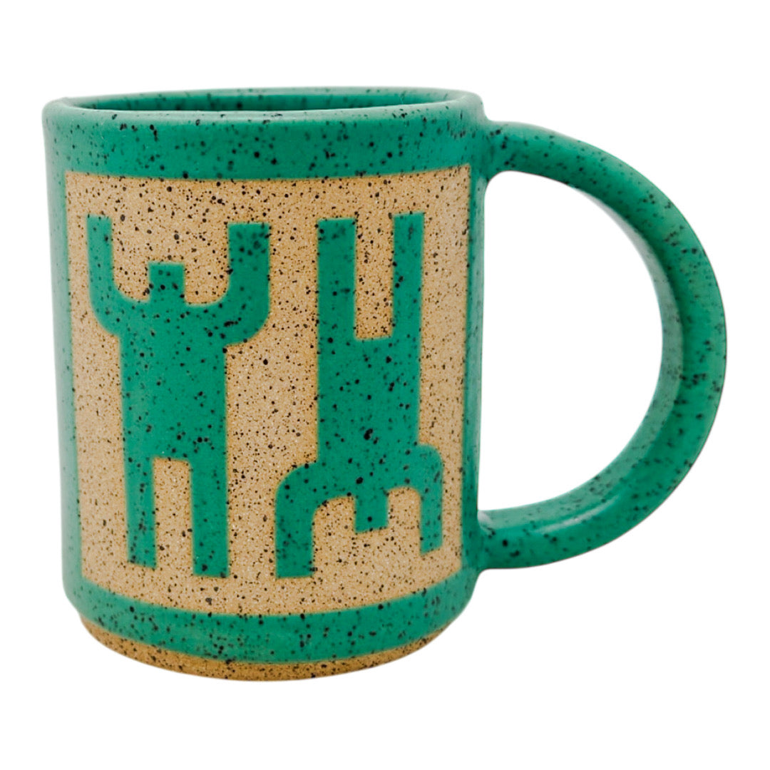 12 onzas. Taza - Líneas Redondeadas - Negro