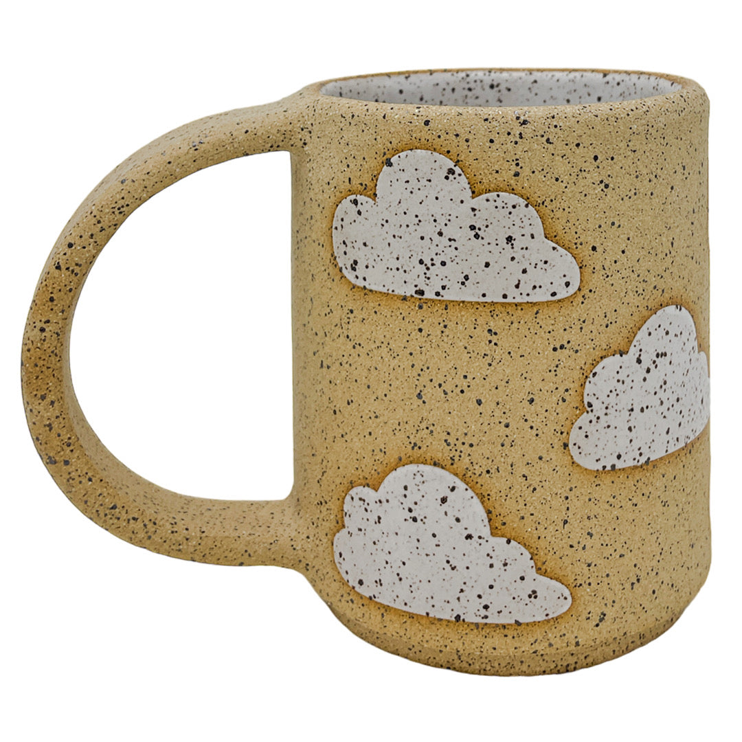 12oz. Mug - Clouds - Matte White