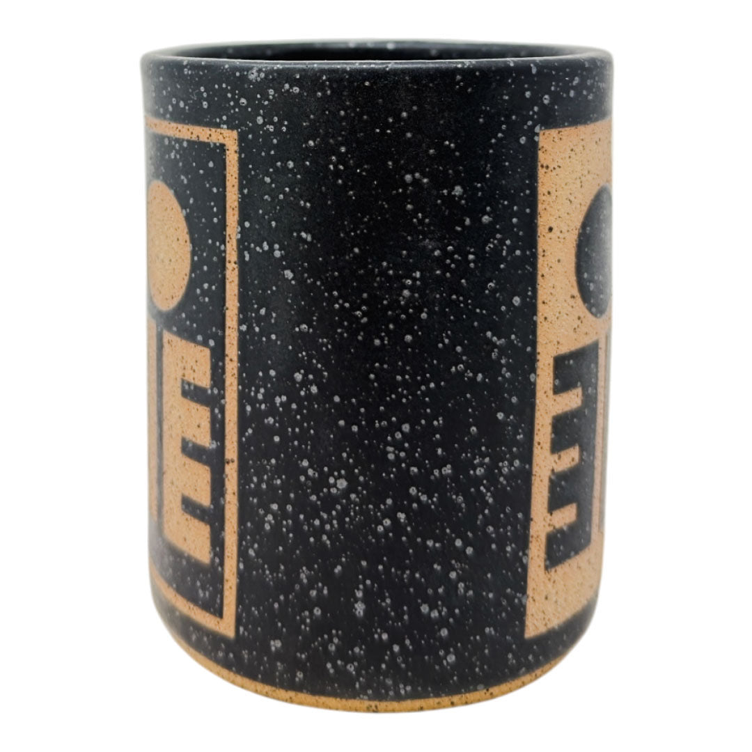 12oz. Mug - Sun Climber Inversed - Matte Black