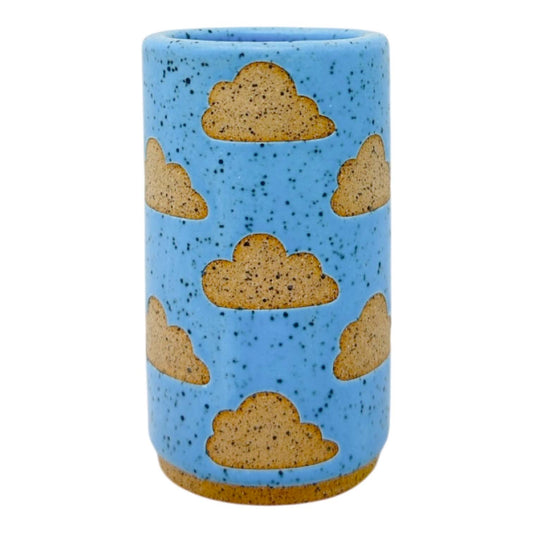 Mini Vessel - Clouds Inversed - Light Blue