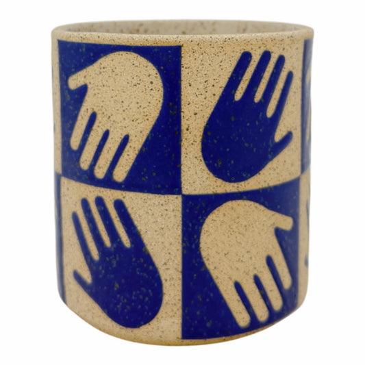 Small Vessel - Hands - Matte Blue